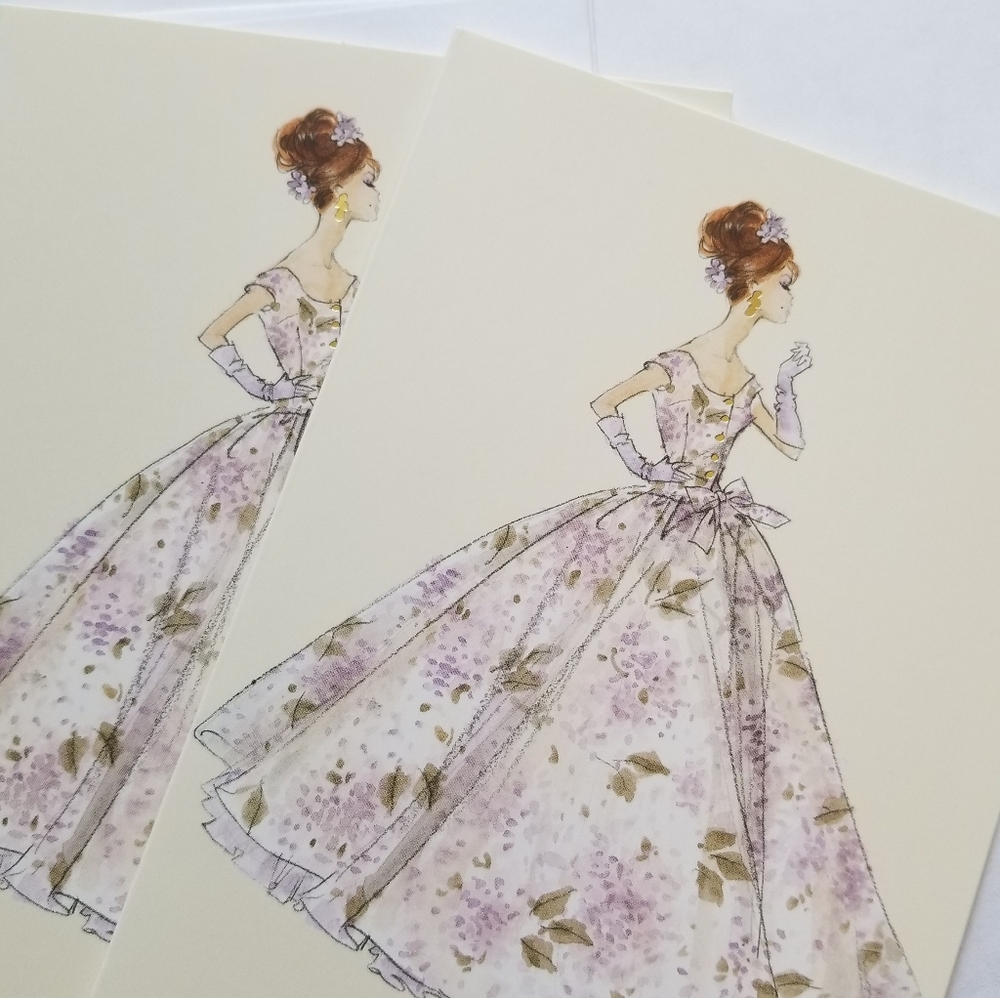 ❗Barbie Notecards and Envelope Set By Robert Best❗